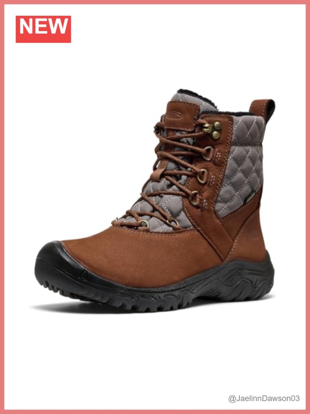 KEEN Women's Greta 2 Classic Waterproof Insulated Leather Hiking Boots